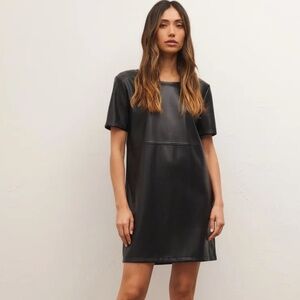 NWT, Z Supply - London Faux Leather Dress, Small